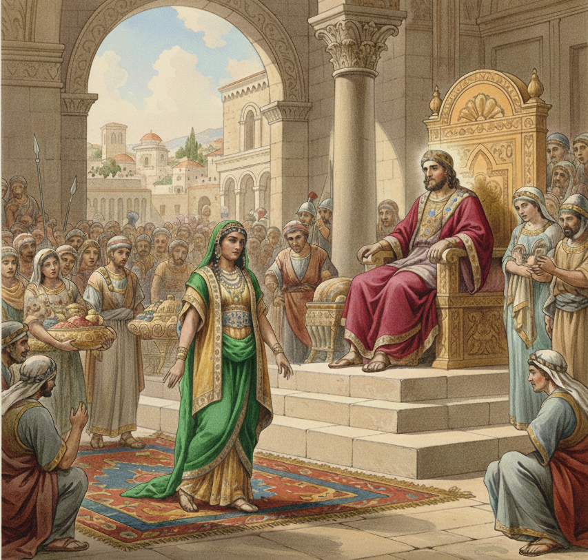 The Queen of Sheba and Solomon