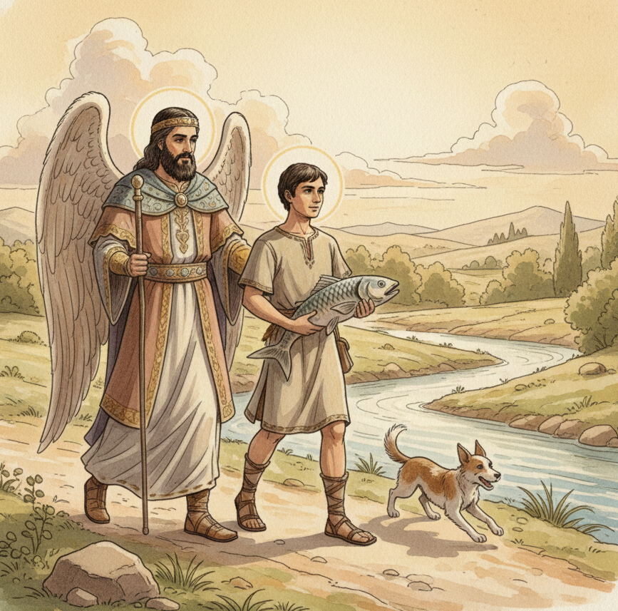 Tobies i l'àngel Rafael