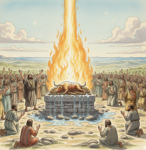 34_El_profeta_Elies_i_el_duel_al_mont_Carmel