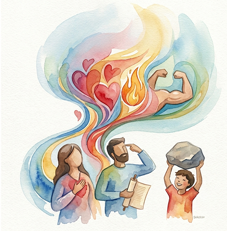Ilustración familiar